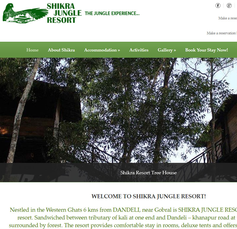 Shikra Jungle Resort Dandeli
